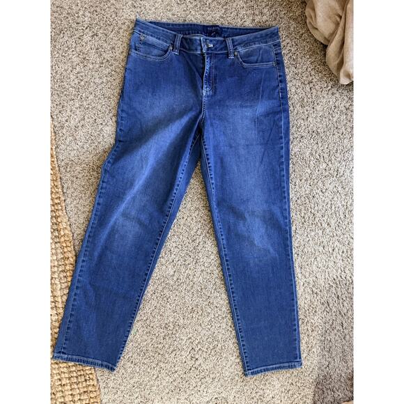 Talbots Denim - Talbots blue denim jeans strait leg 8 EUC